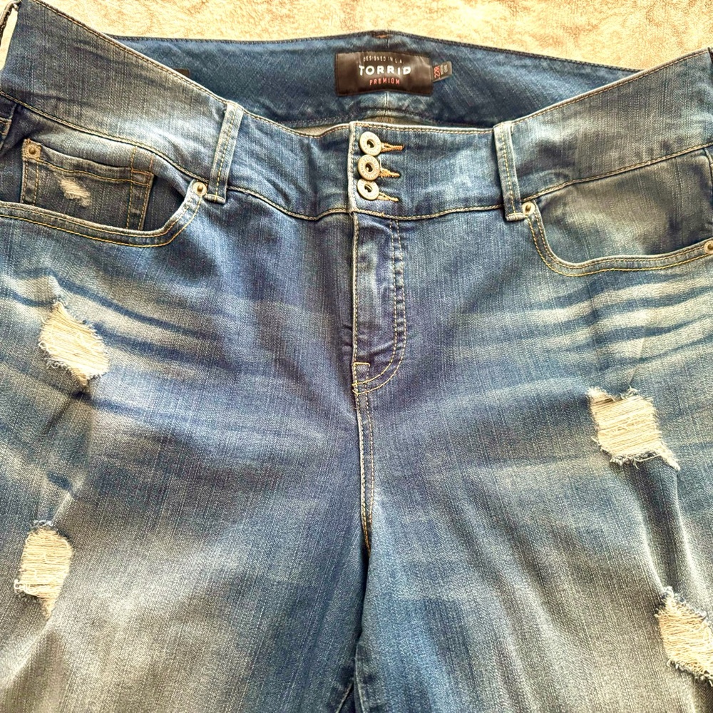 TORRID Premium Jeggings 22R - Picture 2 of 8